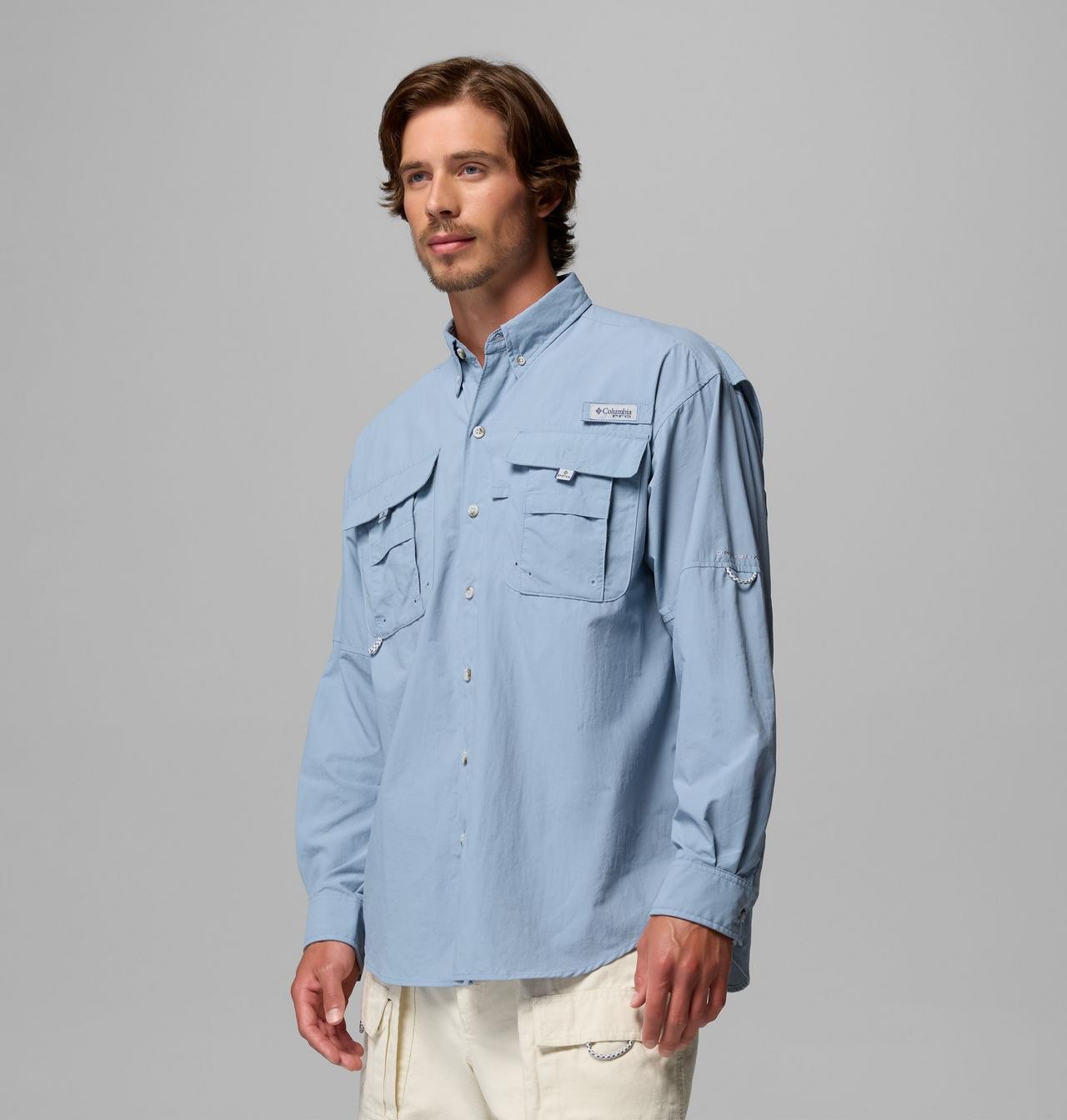 Columbia Men's PFG Bahama II Long Sleeve Fishing Shirt UPF 50 Freeeships