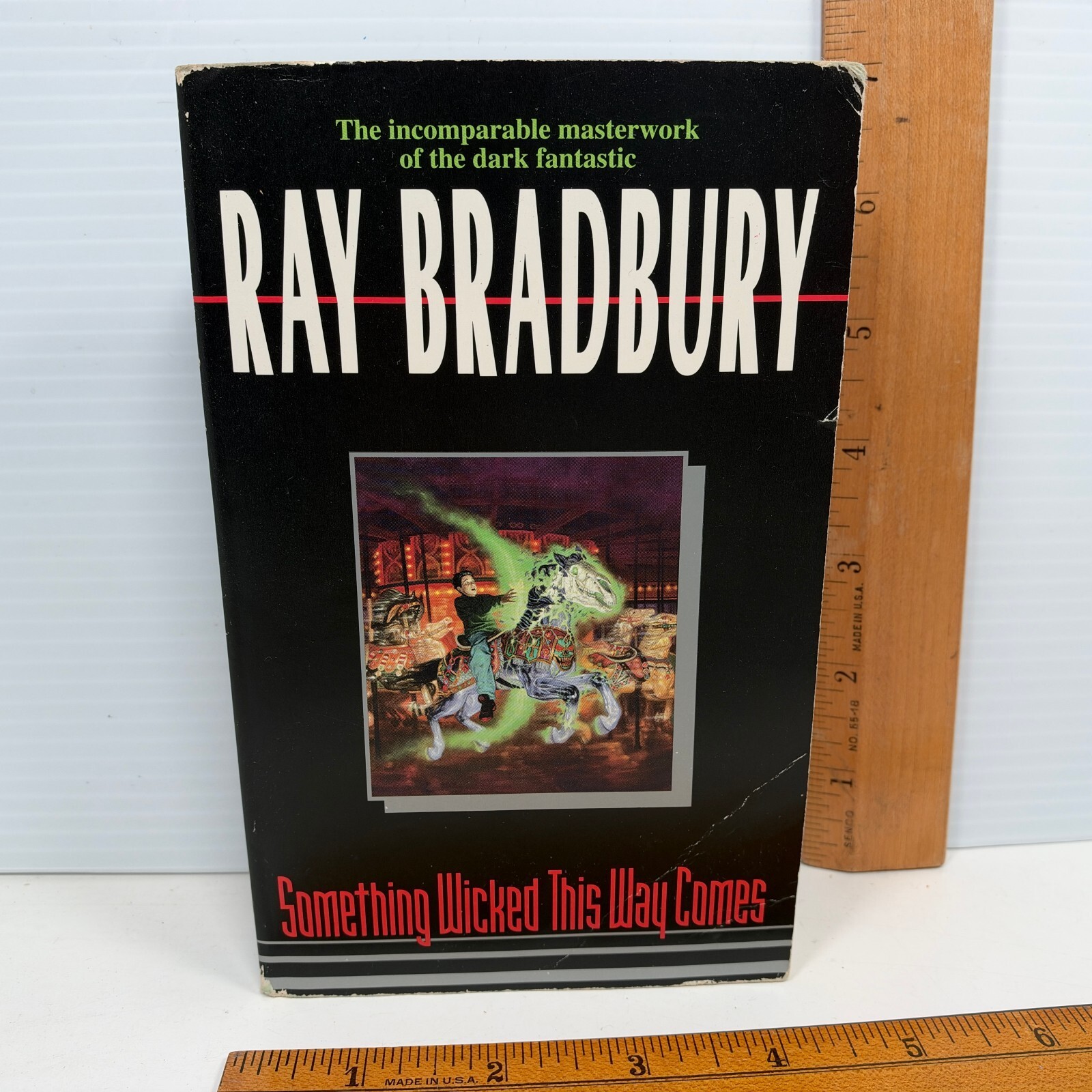 Ray Bradbury Something Wicked This Way Comes Avon Vintage Paperback Horror Book