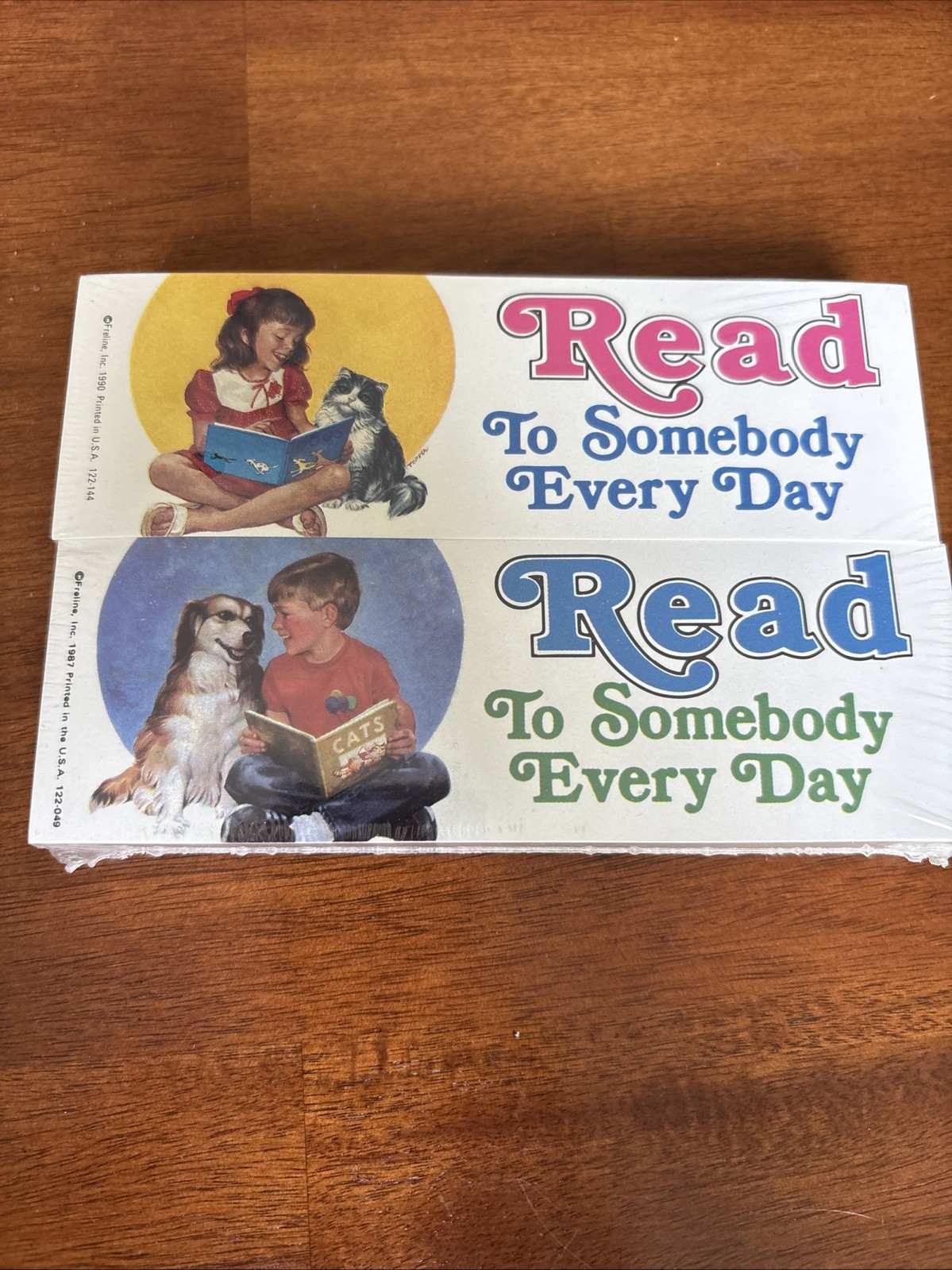 Vintage 1987/1990 Reading Kids Bookmarks Classroom Sealed In plastic Vintage 1987/1990 Reading Kids Bookmarks Classroom Sealed In plastic
