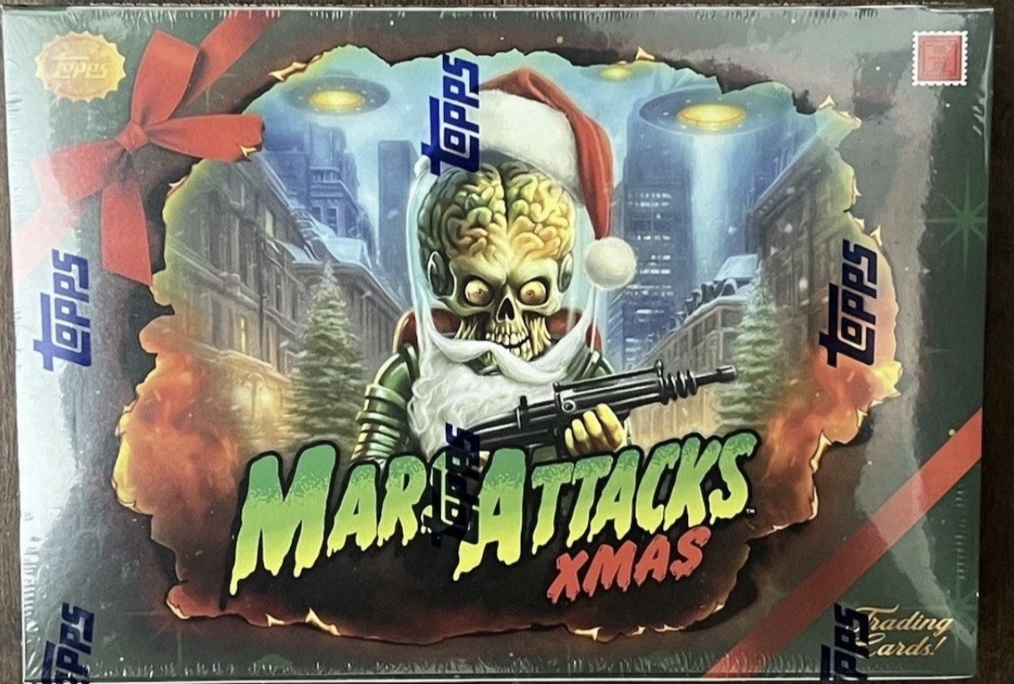 2026 Topps Mars Attacks Christmas Hobby Box NEW Factory Sealed Quantity Multiple 2026 Topps Mars Attacks Christmas Hobby Box NEW Factory Sealed Quantity Multiple