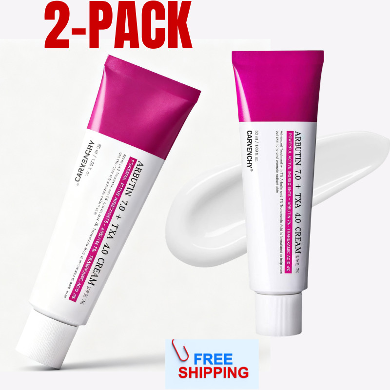 2 PCK-Arbutin7% Tranexamic Acid 4% Cream 50ml Brightening K Beauty 