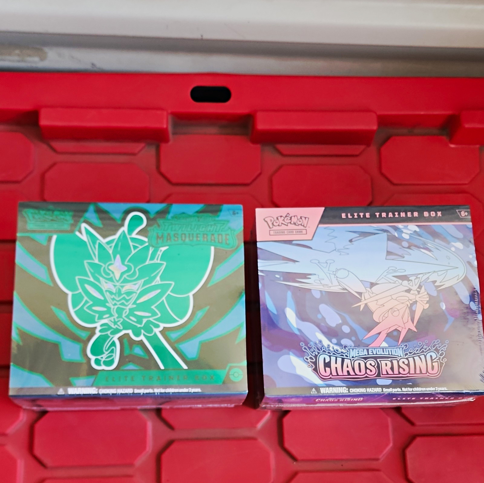Pokémon ETB Twilight Masquerade And Chaos Rising Pokémon ETB Twilight Masquerade And Chaos Rising
