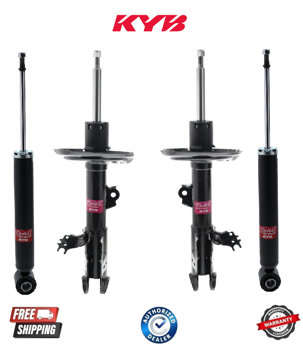 Complete KYB Kit Front Strut & Rear Shock Fits 19-25 Toyota RAV4 Venza 21-24