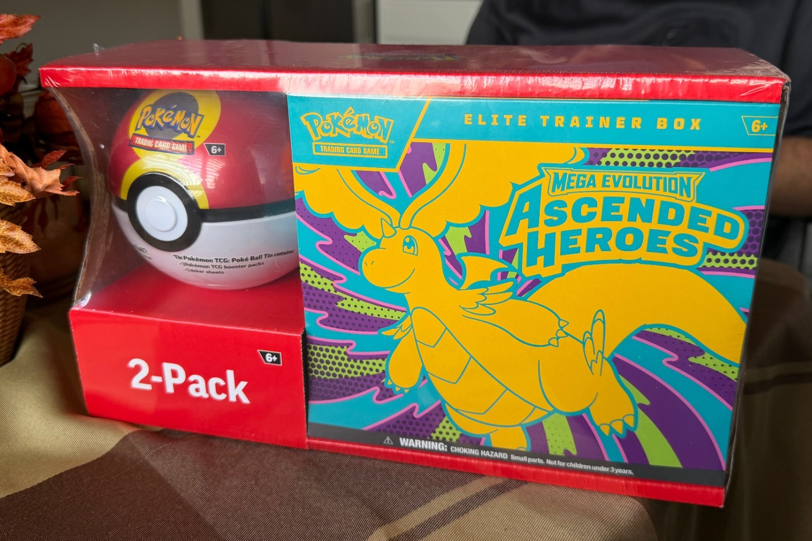 Pokémon TCG Mega Evolution Ascended Heroes 2-Pack Kit Elite Trainer Box 🎁 Pokémon TCG Mega Evolution Ascended Heroes 2-Pack Kit Elite Trainer Box 🎁