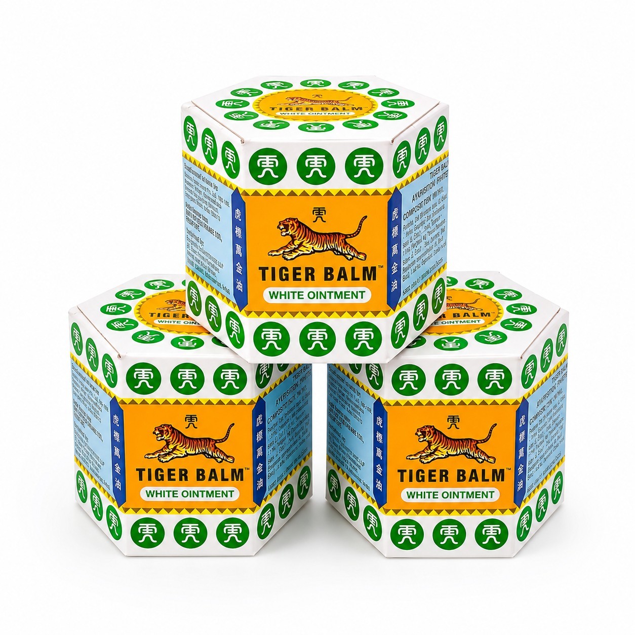 Tiger Balm White Ointment 21ml / 21 gram (PACK OF 3) Tiger Balm White Ointment 21ml / 21 gram (PACK OF 3)