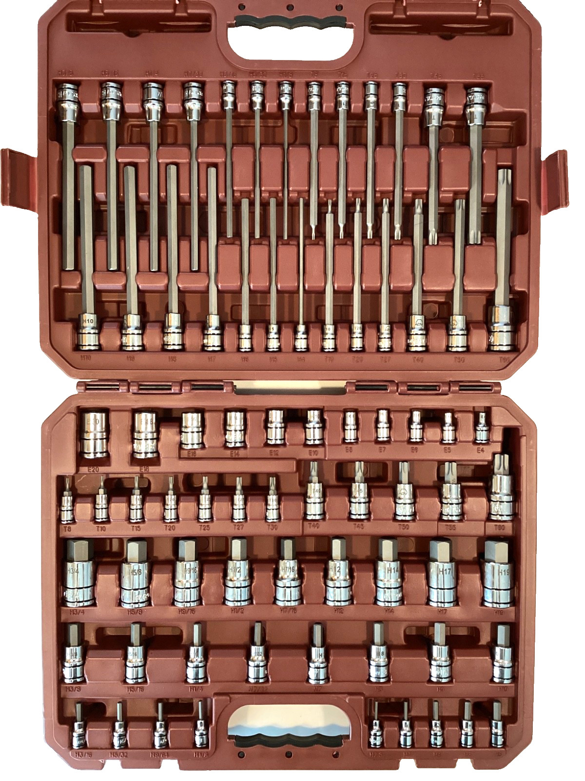 Matco SBS75VA NEW 75 Piece Master Torx And Hex Socket Set Snap Latch Case SEALED