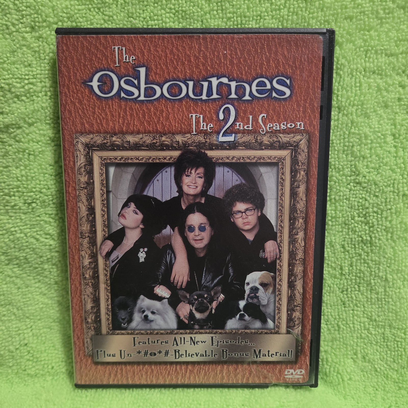 The Osbourne\'s Season 2 (DVD, 2003) Ozzy Reality Show MTV OOP Blockbuster 
