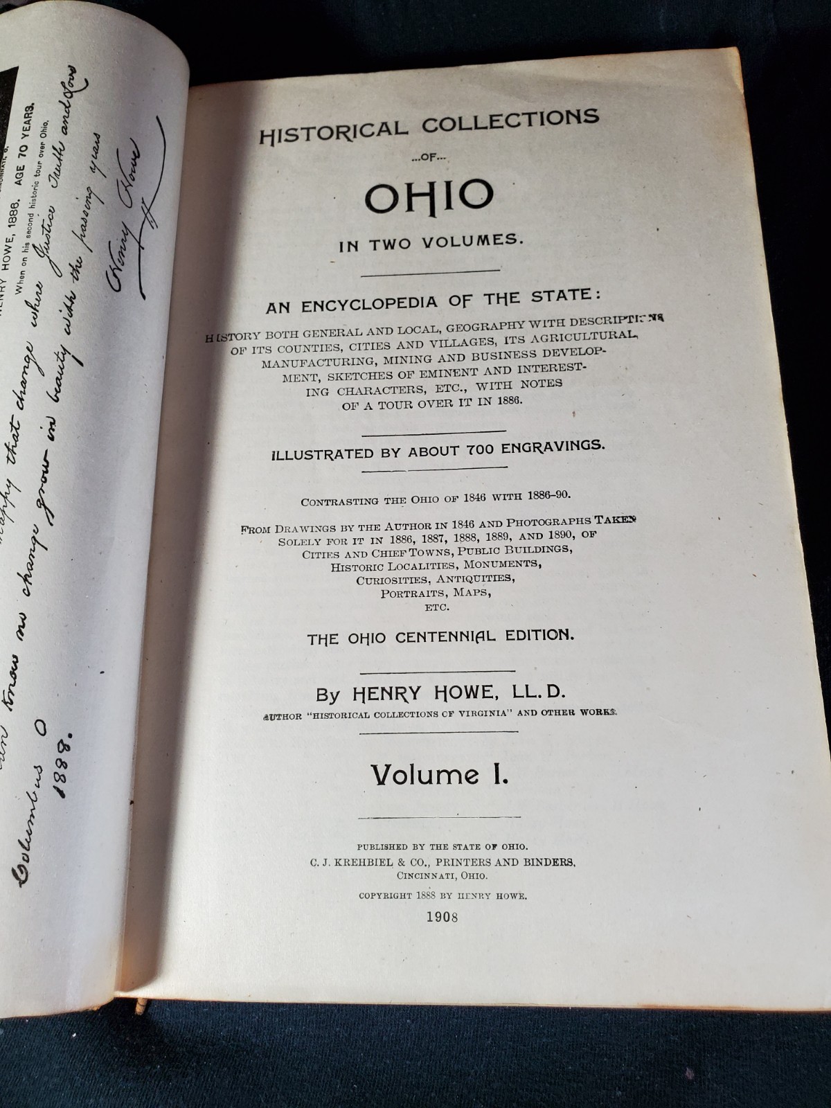 Historical Collections of Ohio - Volume One - 1888