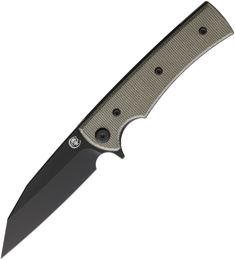 Chaves Knives Sangre Street Linerlock Folding Knife Green