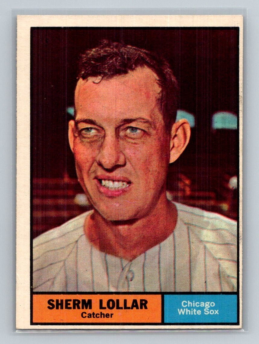 1961 Topps #285 Sherm Lollar 1961 Topps #285 Sherm Lollar