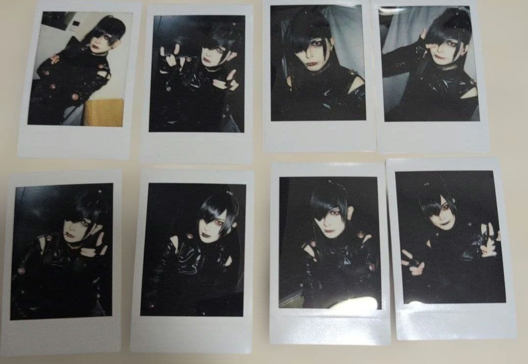 JILUKA Boogie Official Cheki Photos Lot Japanese Visual Kei V-Kei Band Goods