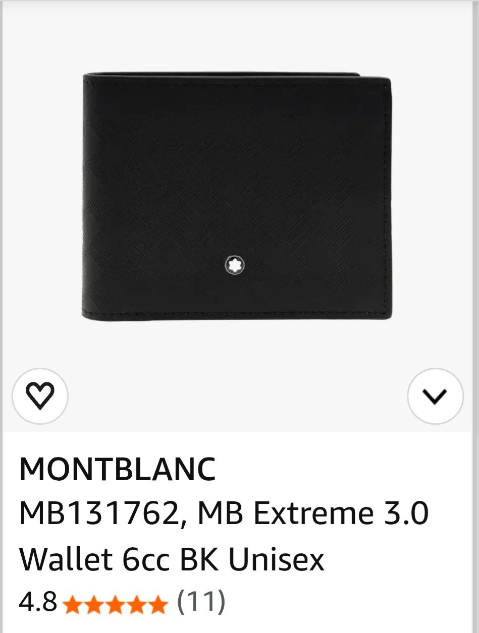 Mont Blanc Bifold Wallet Mont Blanc Bifold Wallet