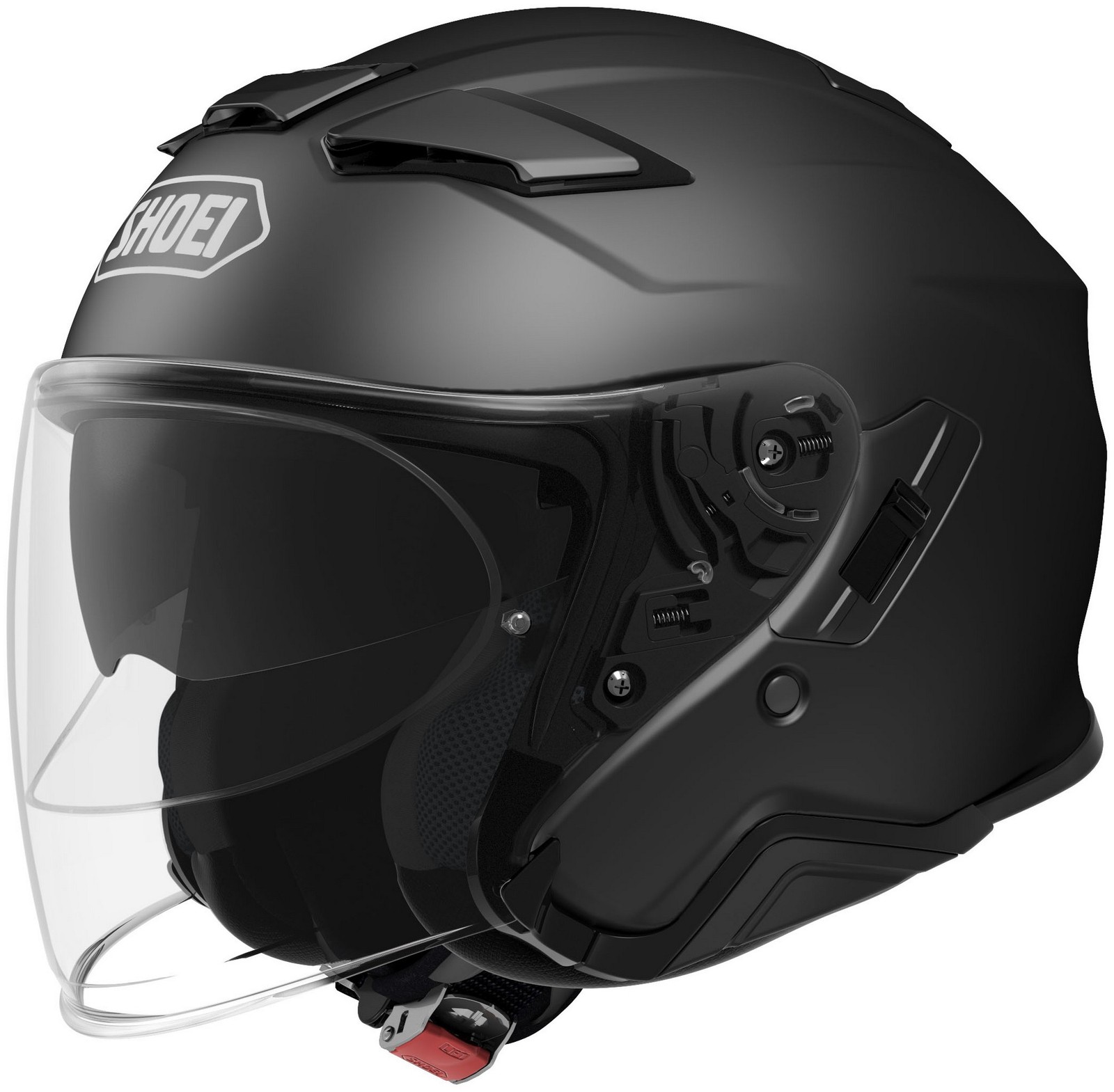 Shoei J-Cruise II Solid Open Face Motorcycle Helmet Matte Black