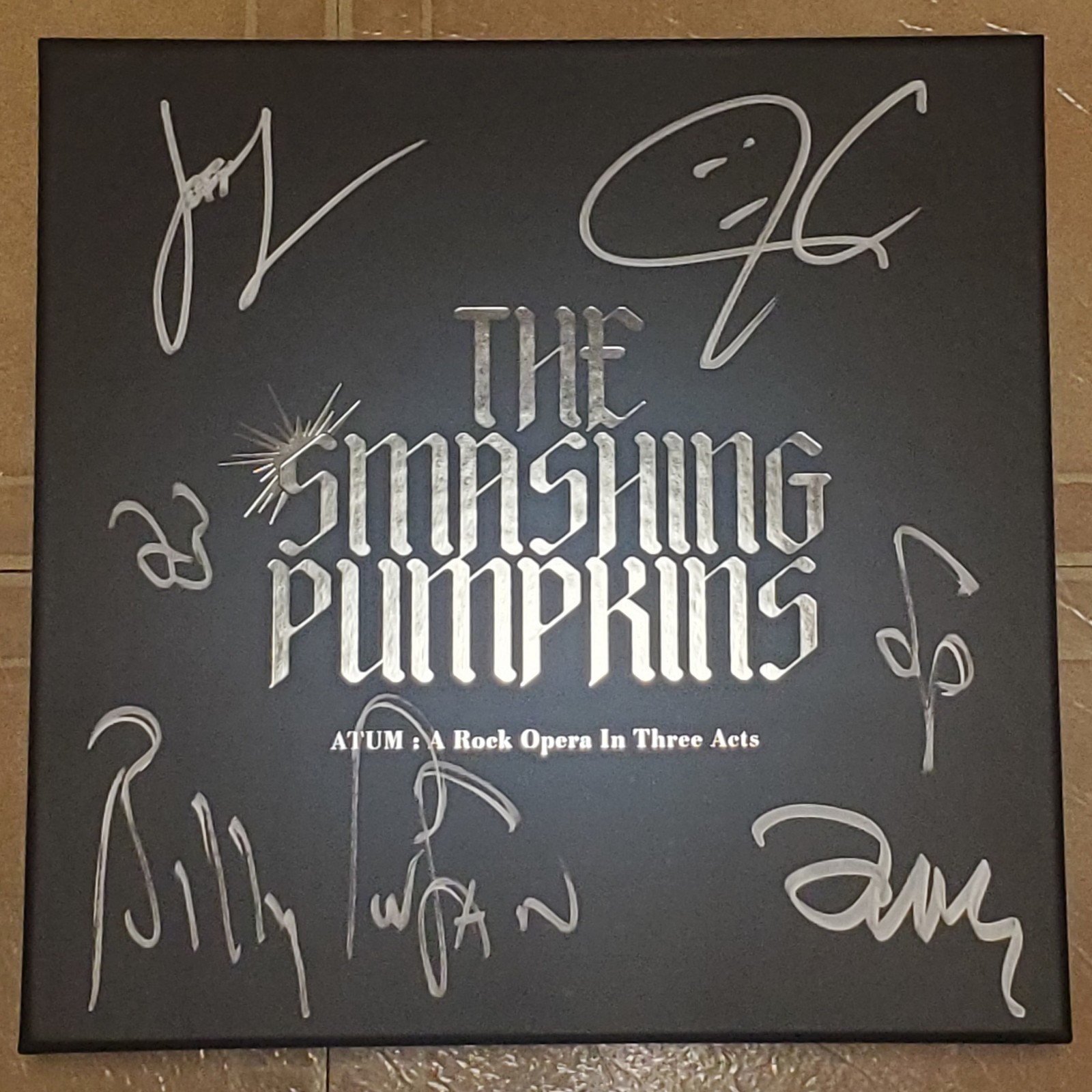 Smashing Pumpkins - ATUM Band Autographed Signed Vinyl Box Set Limited Edition