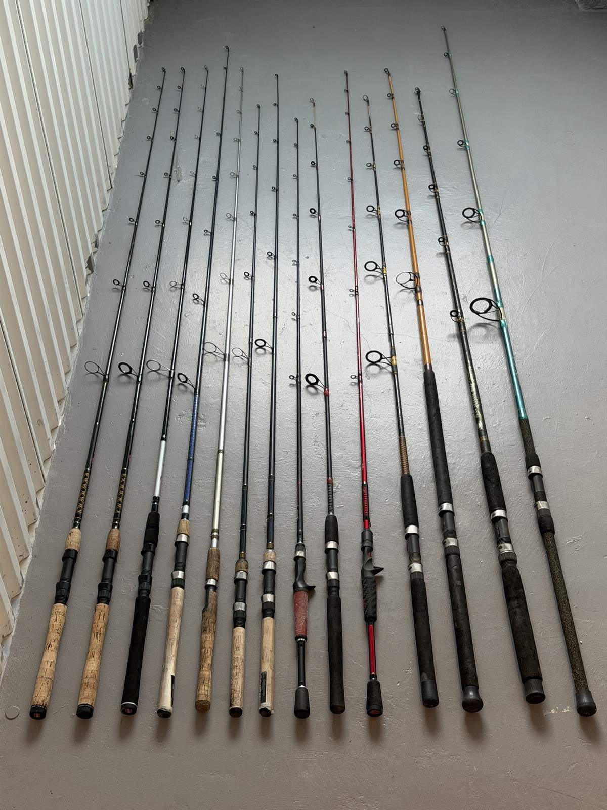 Penn Battle IV Shimano Voltaeus Penn Pursuit IV Daiwa AIRD Coastal 14 Rods