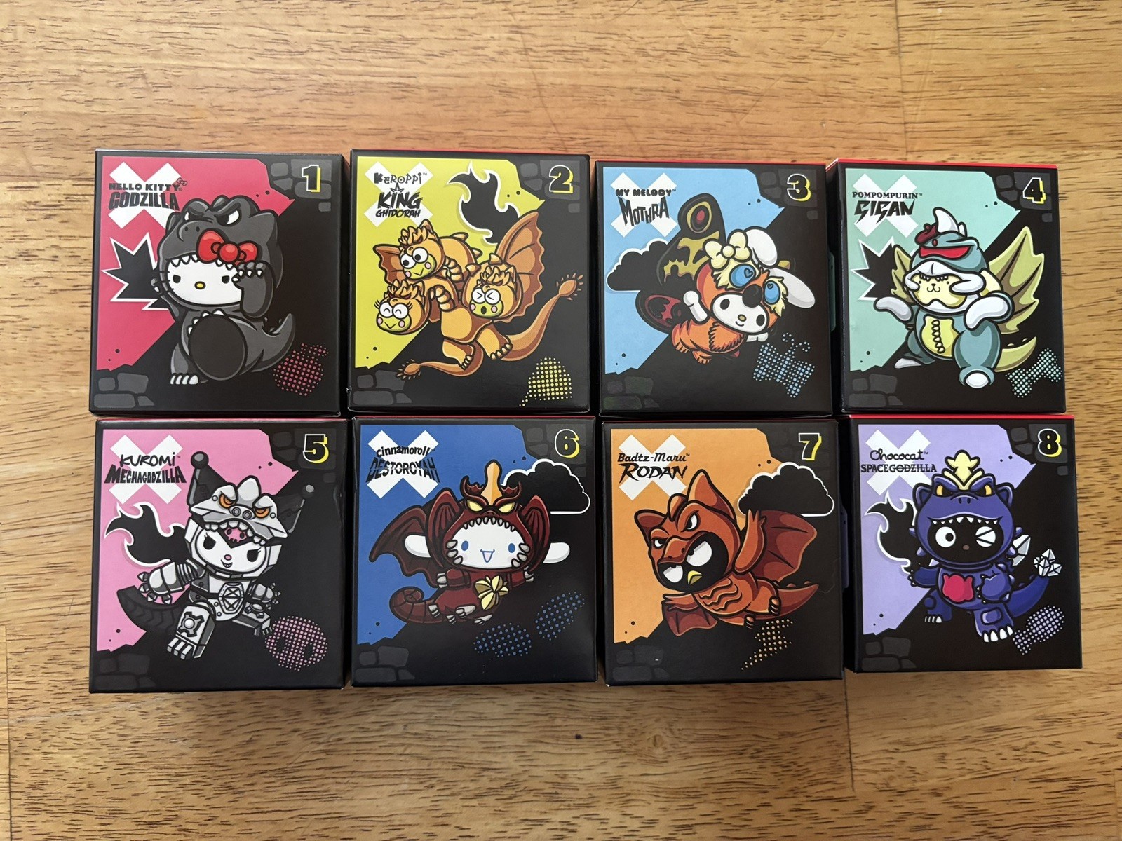 McDonald's Hello Kitty and Friends x Godzilla Set w/ Happy meal Box🔥🔥🔥 McDonald's Hello Kitty and Friends x Godzilla Set w/ Happy meal Box🔥🔥🔥