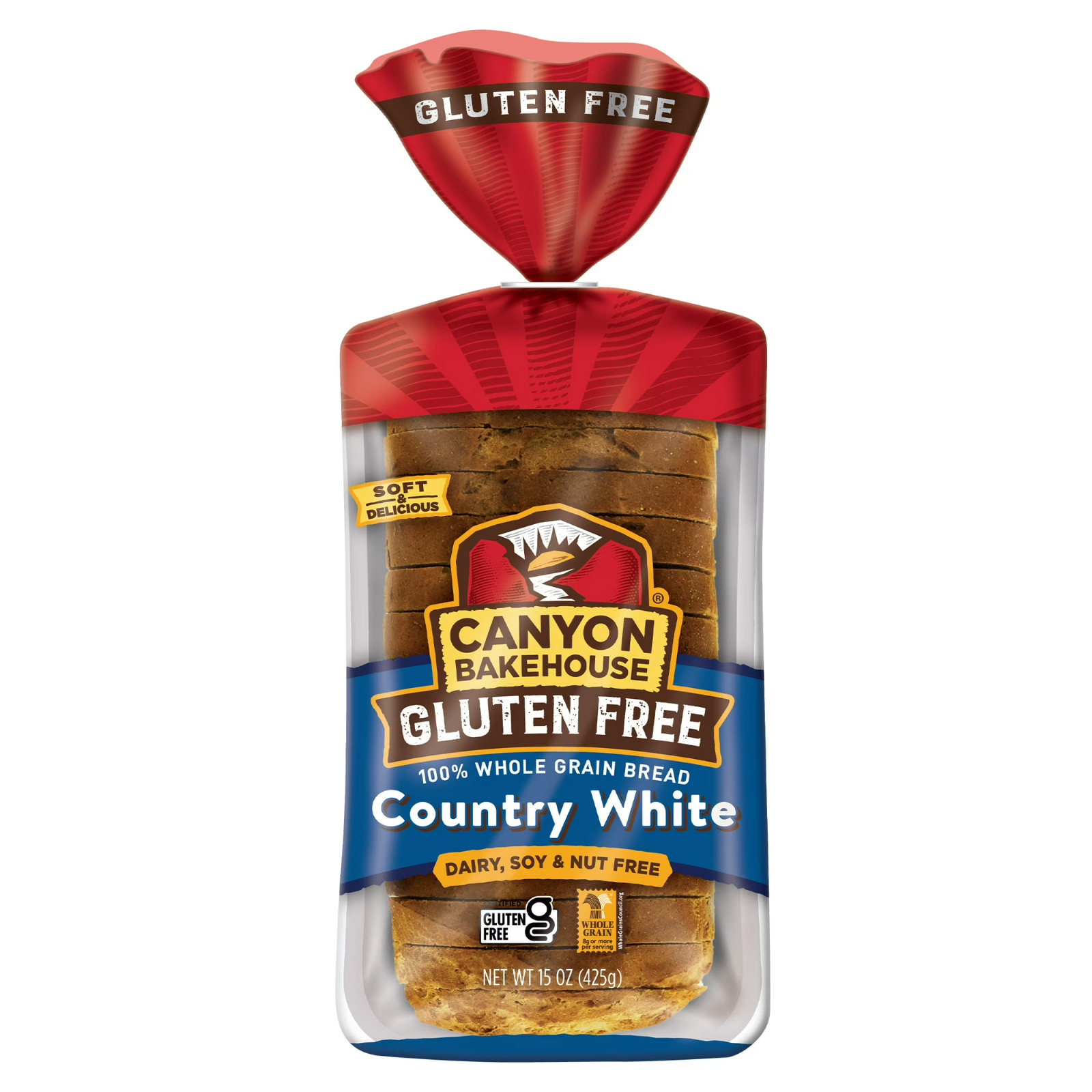 Bakehouse Country Gluten Free Bread 100% Whole Grain Sandwich Bread 15 oz... Bakehouse Country Gluten Free Bread 100% Whole Grain Sandwich Bread 15 oz...