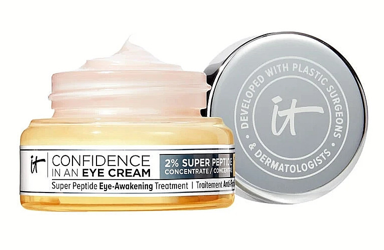 IT Cosmetics Confidence In a Cream Eye-Awakening Treatment 0.5 oz New -Authentic