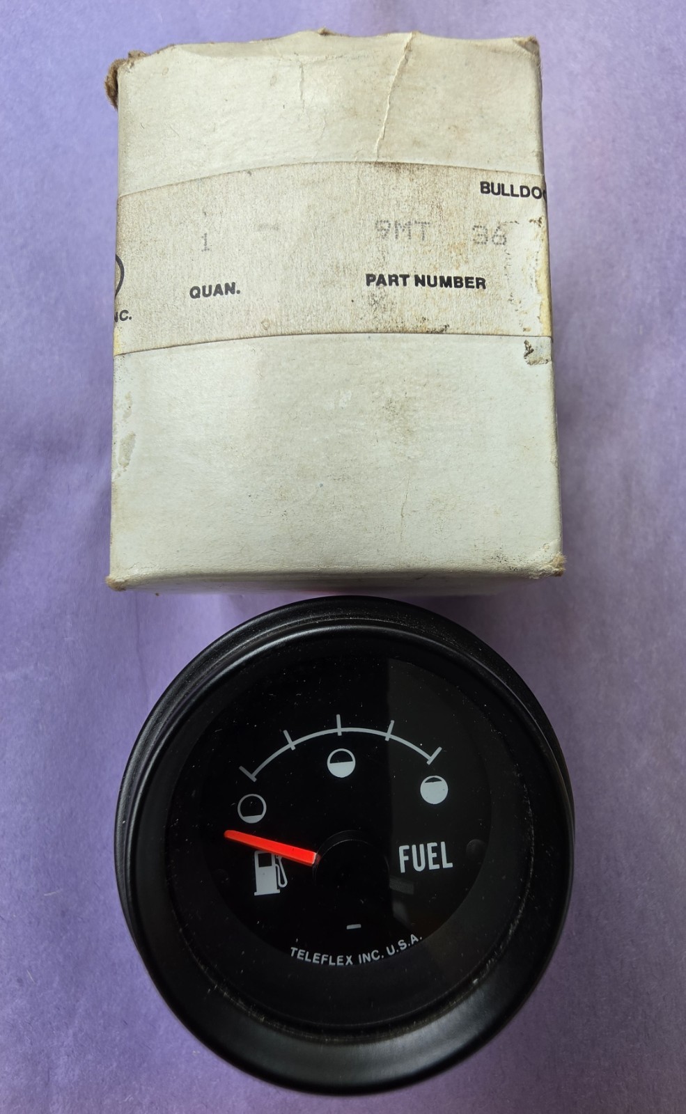 OEM Mack Truck Fuel Gauge 9MT36 SMT36 New In Box NOS Vintage 2” Analog Dial OEM Mack Truck Fuel Gauge 9MT36 SMT36 New In Box NOS Vintage 2” Analog Dial