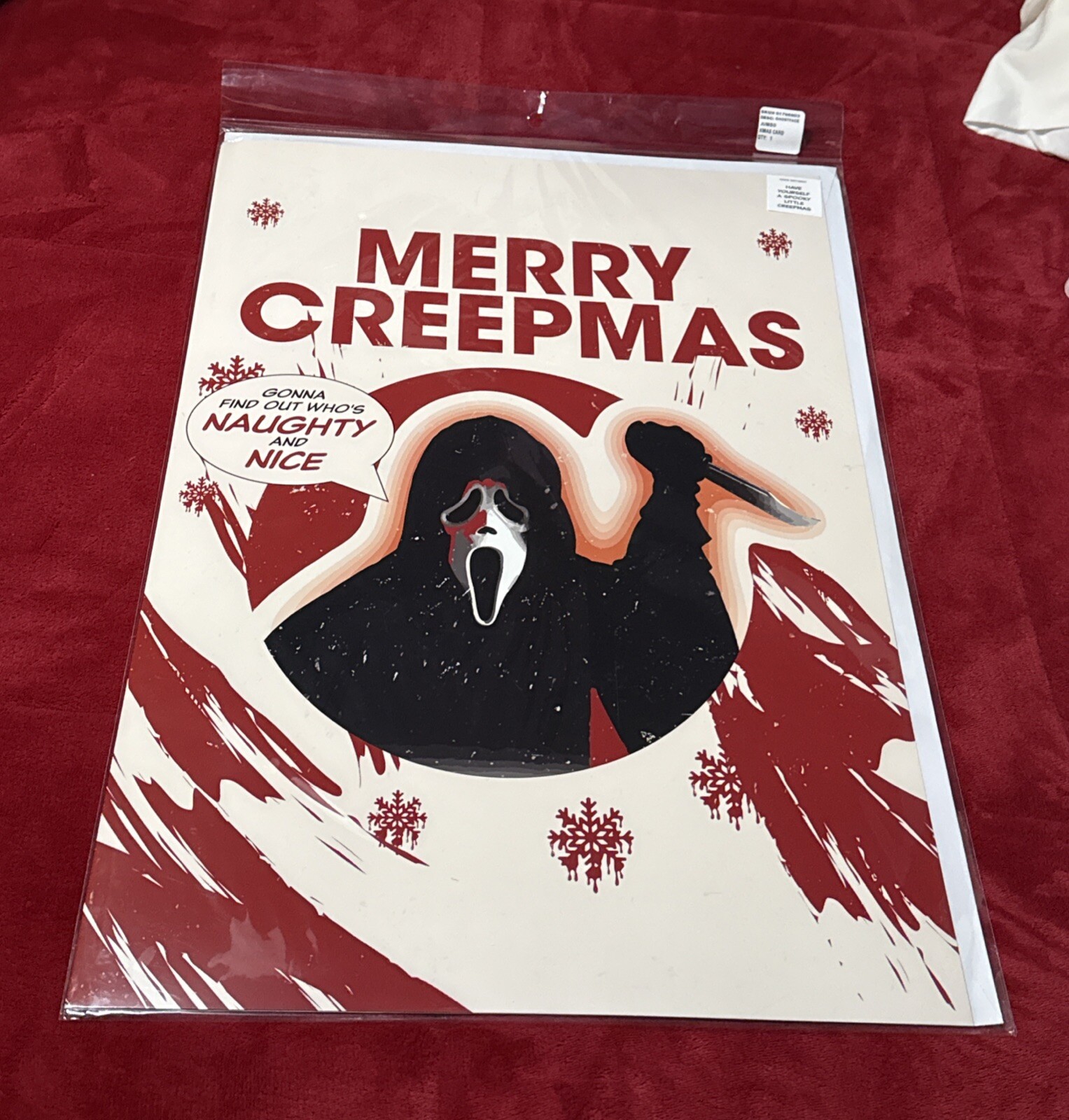 2024 Spirit Christmas Oversized Card. Huge 16\