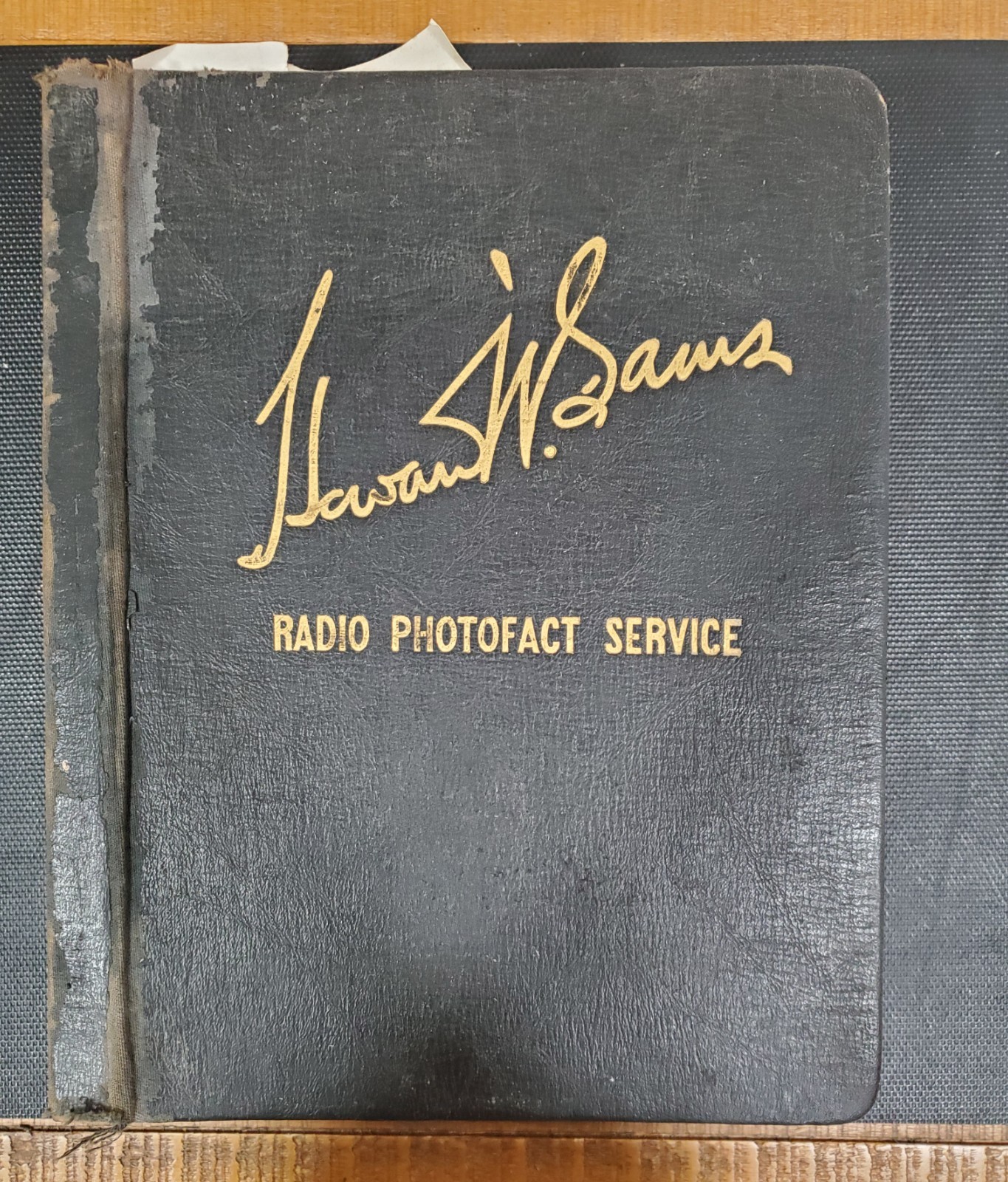 Vintage 1947 Howard W. Sams Radio Photofact Service Manual