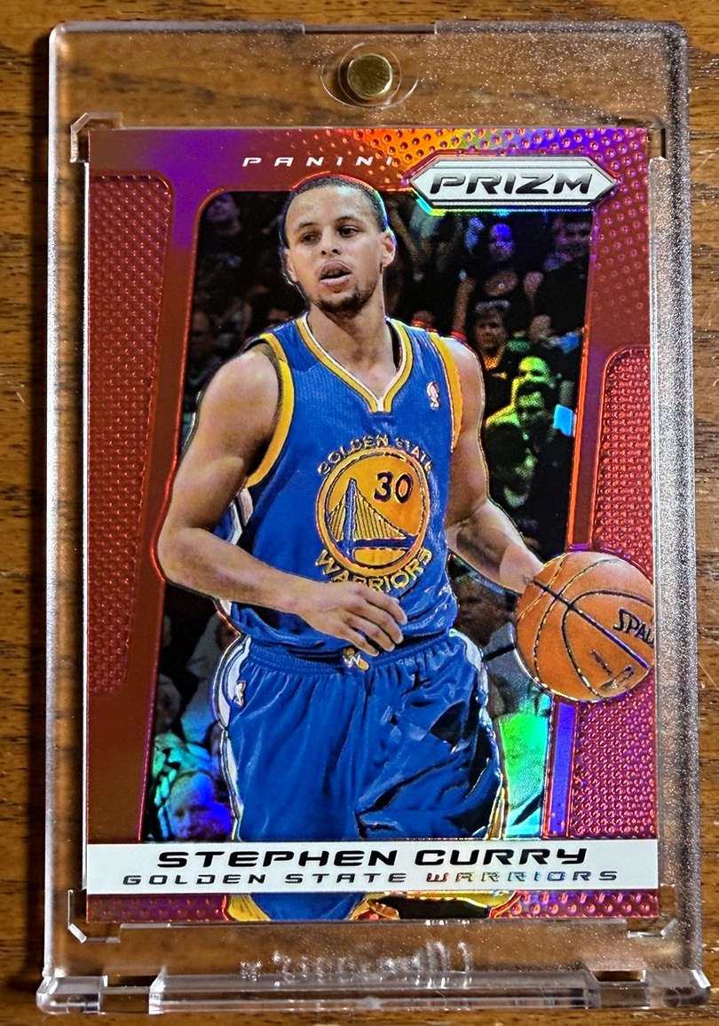 Panini Prizm 2013-14 Stephen Curry Red Prizm #176 Golden State Warriors Panini Prizm 2013-14 Stephen Curry Red Prizm #176 Golden State Warriors