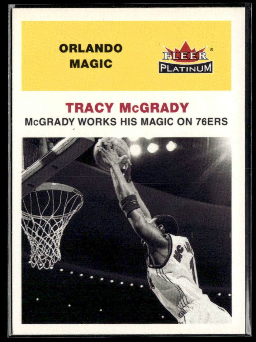 2001-02 Fleer Platinum #210 Tracy McGrady
