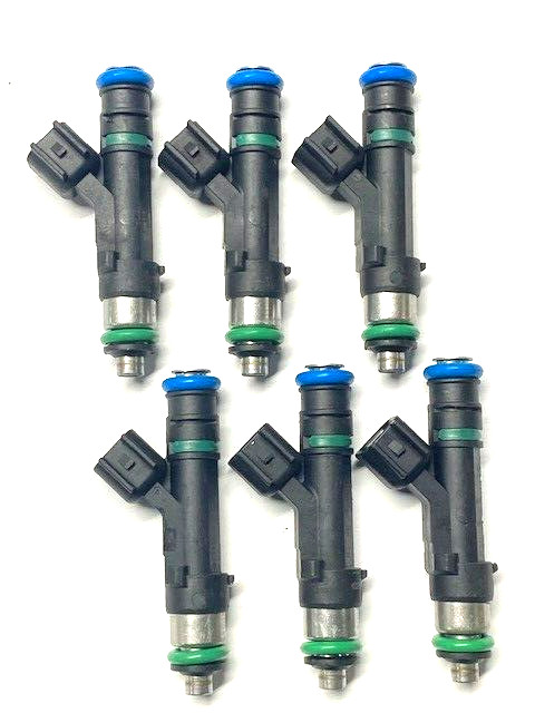 Bosch Upgrade Fuel Injector Set X 6 fits 4861667AA Wrangler Caravan