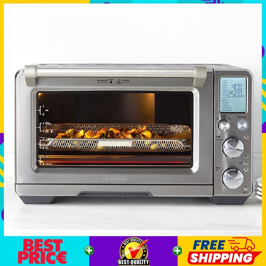 Breville Smart Oven Air Fryer Pro, Multicolor, BOV900BSS +100% Authentic Breville Smart Oven Air Fryer Pro, Multicolor, BOV900BSS +100% Authentic