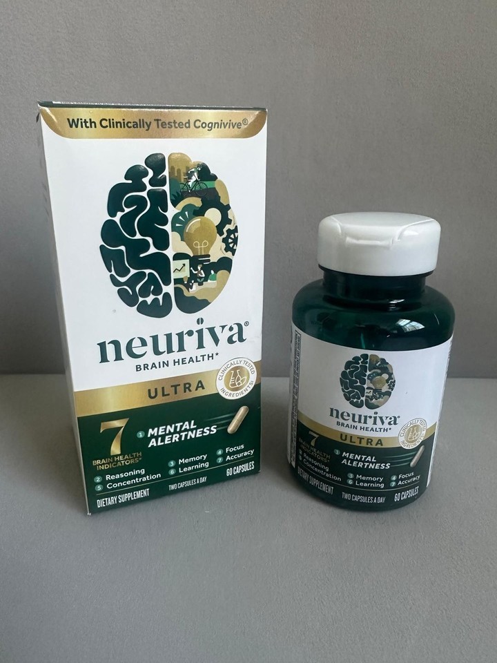 Neuriva Ultra Brain Health Memory Focus Mental Alertness 60 Caps Neuriva Ultra Brain Health Memory Focus Mental Alertness 60 Caps