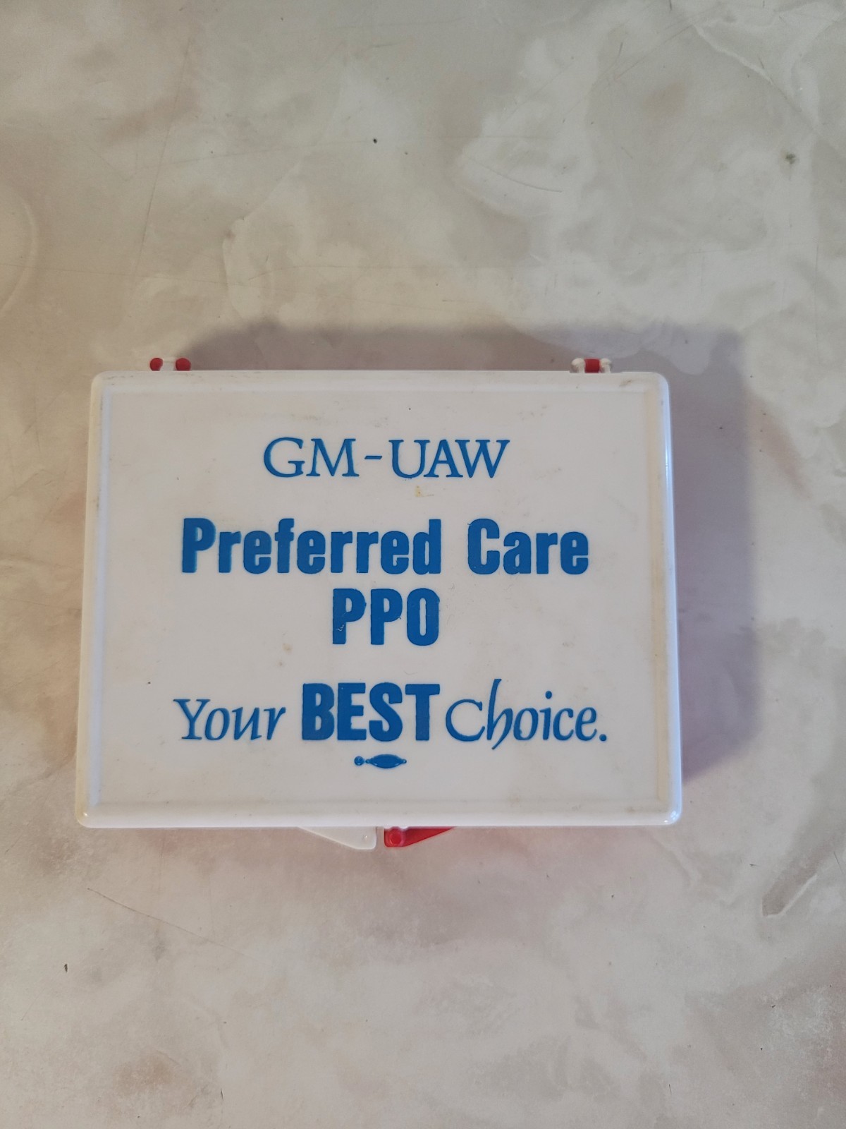 VINTAGE GM General Motors - UAW First Aid Kit VINTAGE GM General Motors - UAW First Aid Kit