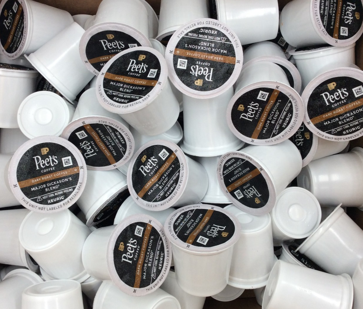 Peet's Dark Roast Keurig K-Cup Pods, Major Dickason's Blend, 120 Ct (10/22/2026)