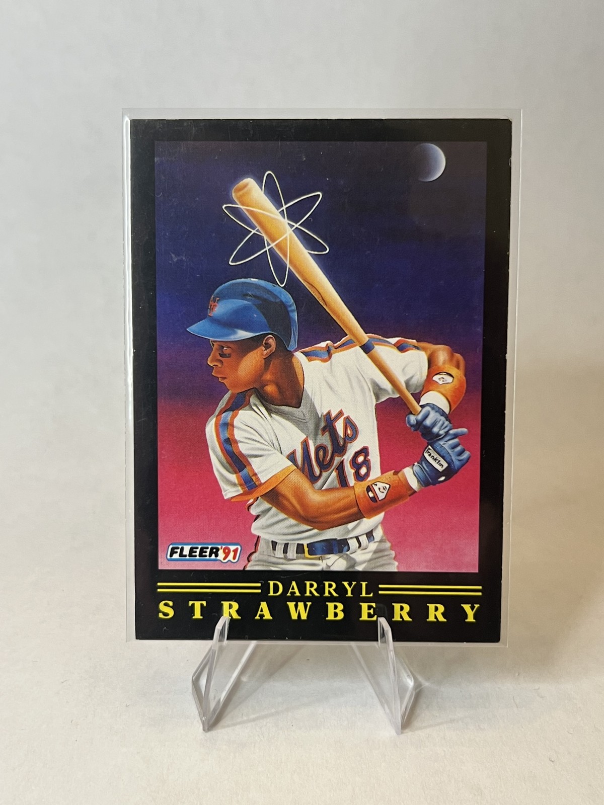 Darryl Strawberry #12 1991 Fleer Darryl Strawberry #12 1991 Fleer