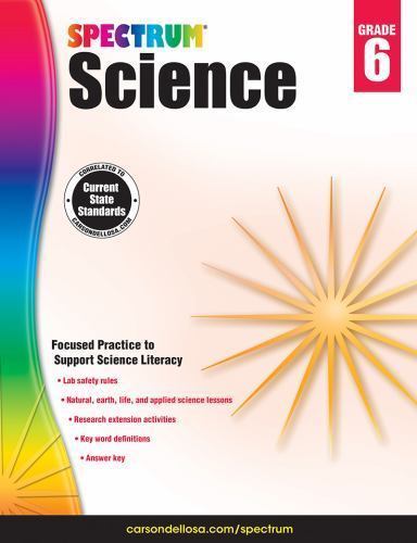 SPECTRUM SCIENCE BOOK GRADE 6 [CD704619]