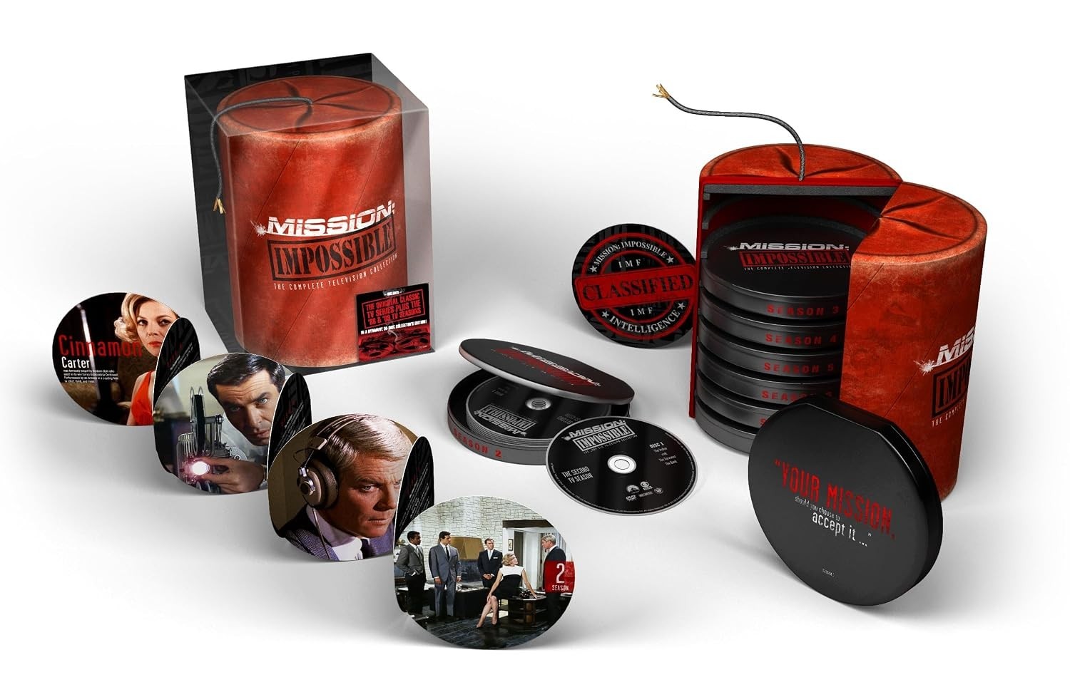 Mission: Impossible: The Complete Television Collection Gift Set (DVD) Mission: Impossible: The Complete Television Collection Gift Set (DVD)