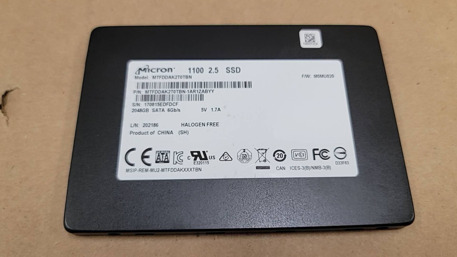 Micron 2.5 Micron 2.5
