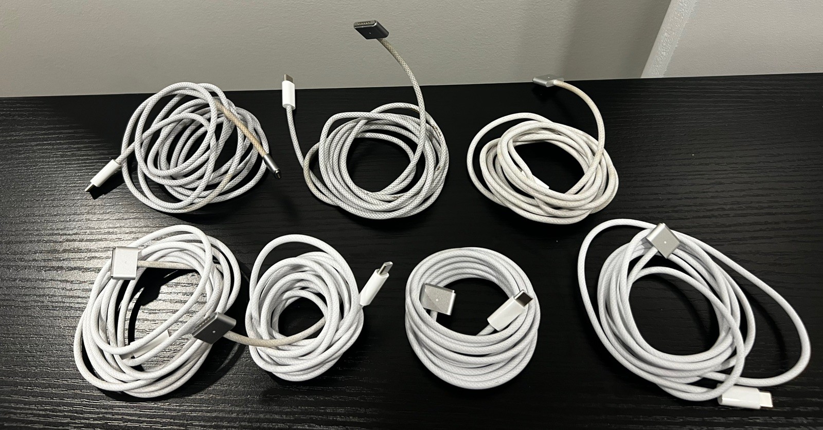 Lot of 7 Cable for Apple Magsafe 3 MacBook Air (13-inch, M3, 2024) 2m 