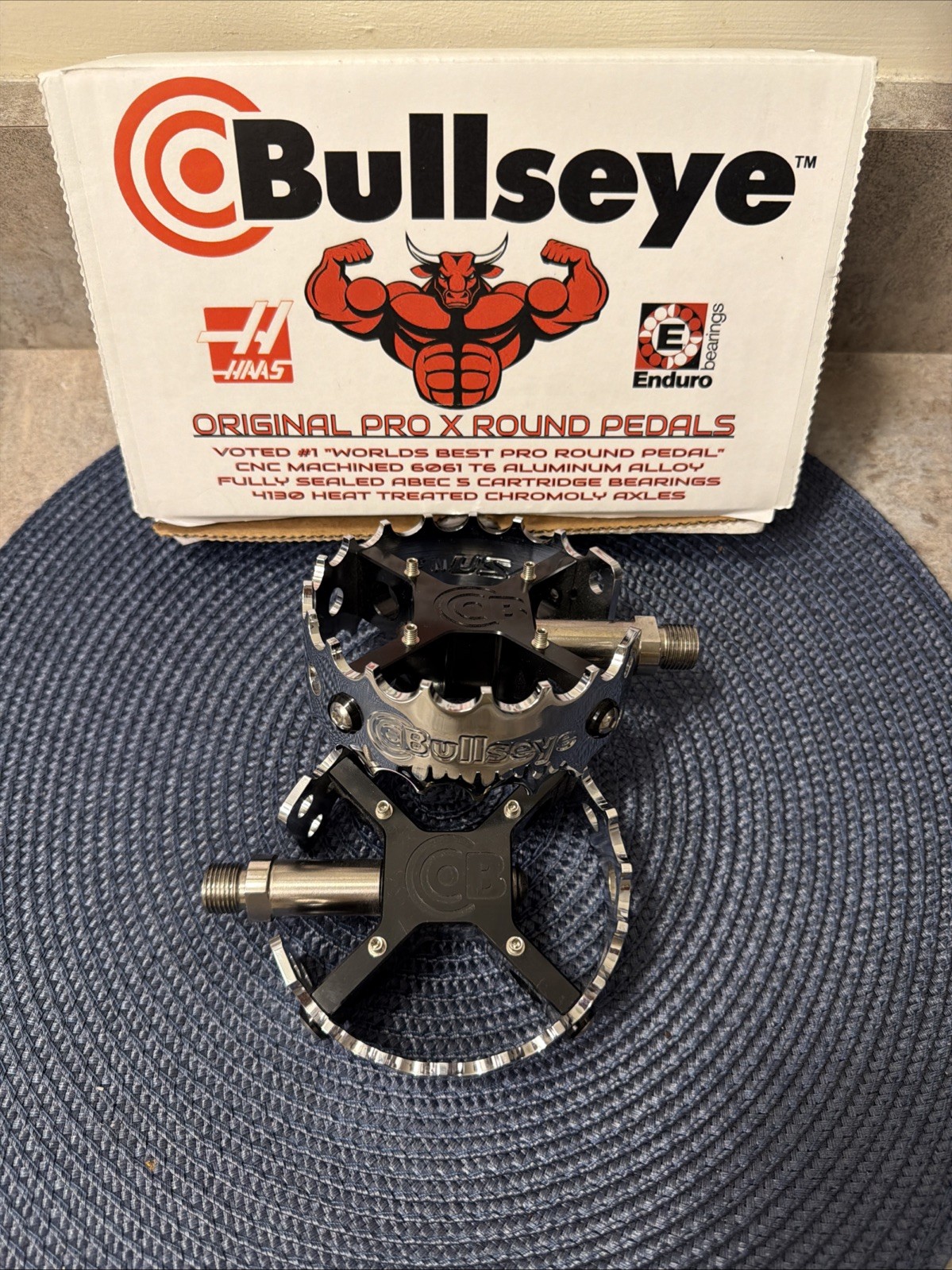 BULLSEYE PRO X ROUND PEDALS BULLSEYE PRO X ROUND PEDALS