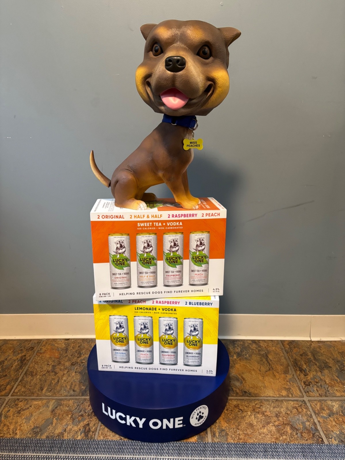Miss Peaches Bobblehead - Presented by Dave Portnoy/Barstool Sports/Lucky One Miss Peaches Bobblehead - Presented by Dave Portnoy/Barstool Sports/Lucky One
