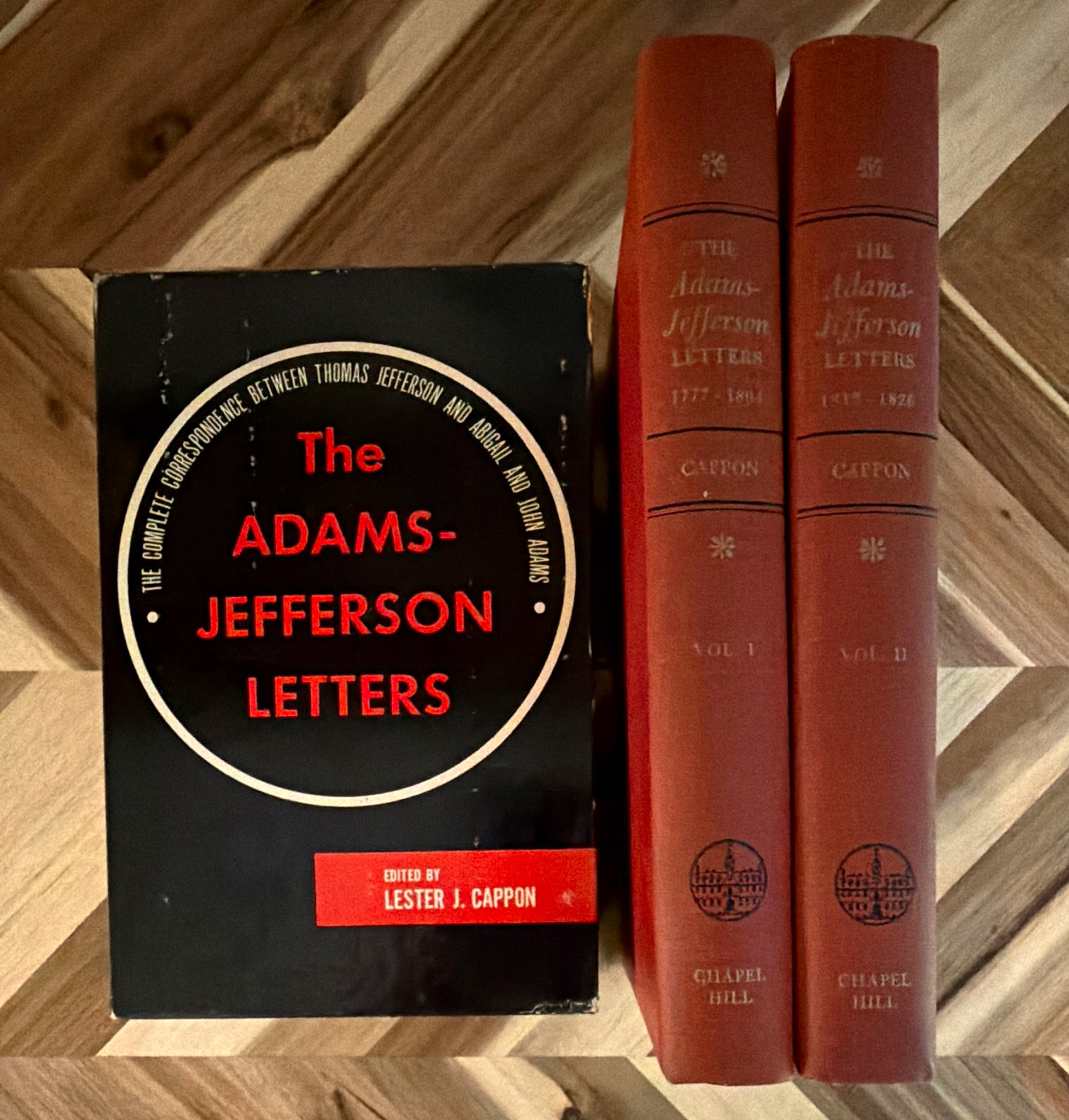 The Adams-Jefferson Letters 2-Vol Box Set Hardcover, ed. Lester J. Cappon
