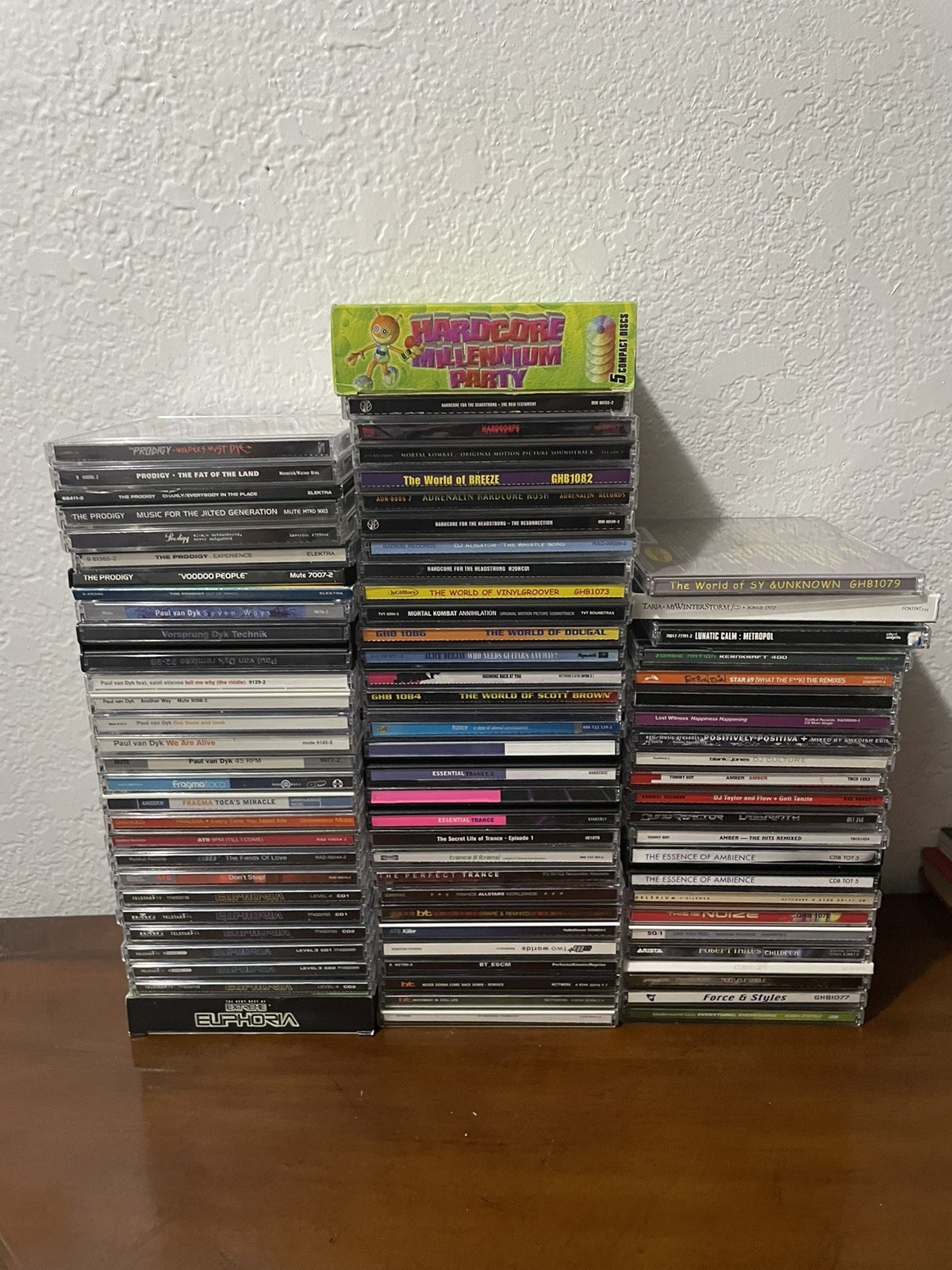 Huge 80 Cd Lot 90s 2000s Trance Rave Rare Happy Hardcore Prodigy BT Oakenfold