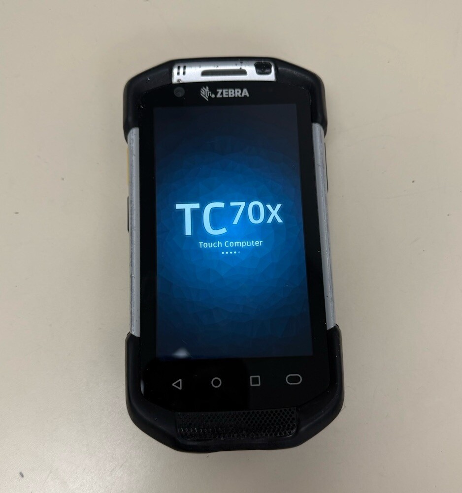 Zebra TC70X Mobile Touch Barcode Scanner Tested, Battery Included Zebra TC70X Mobile Touch Barcode Scanner Tested, Battery Included