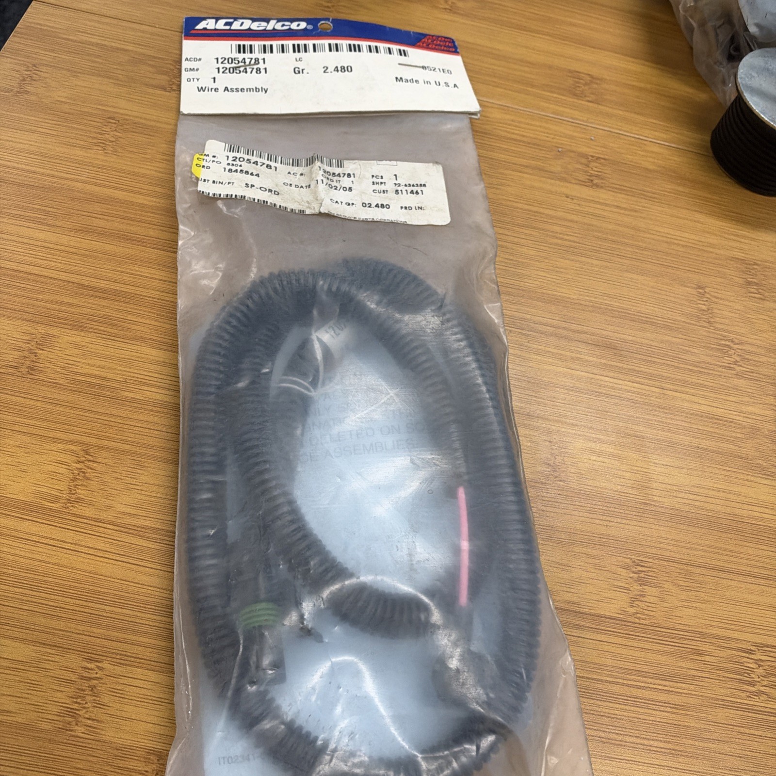 ACDelco GM 12054781 Fuel Sender Wire Assembly OEM NOS Chevy GMC Van
