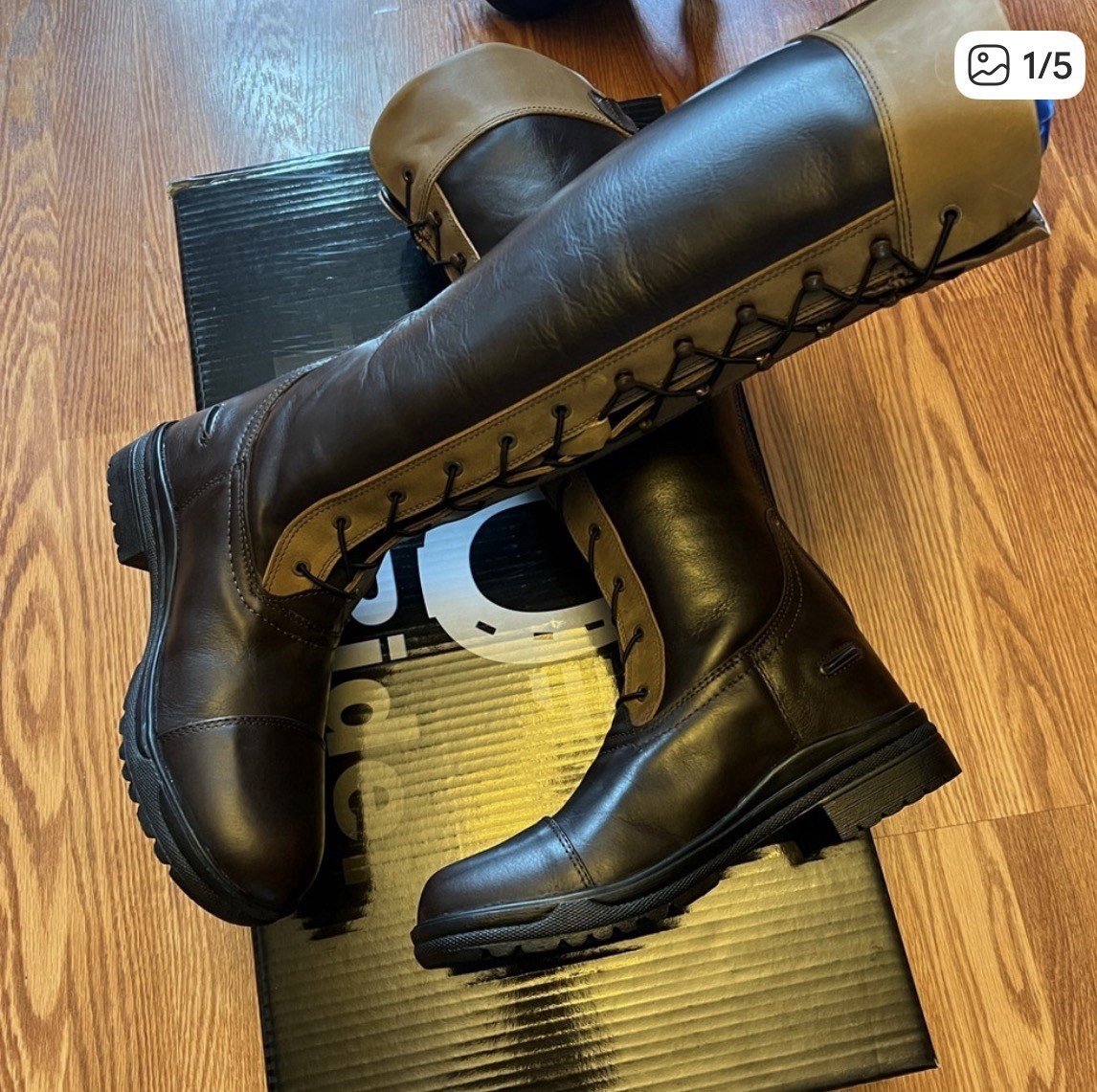 NWT TuffRider Ladies Winter Tall Boots LADIES Size 9.5