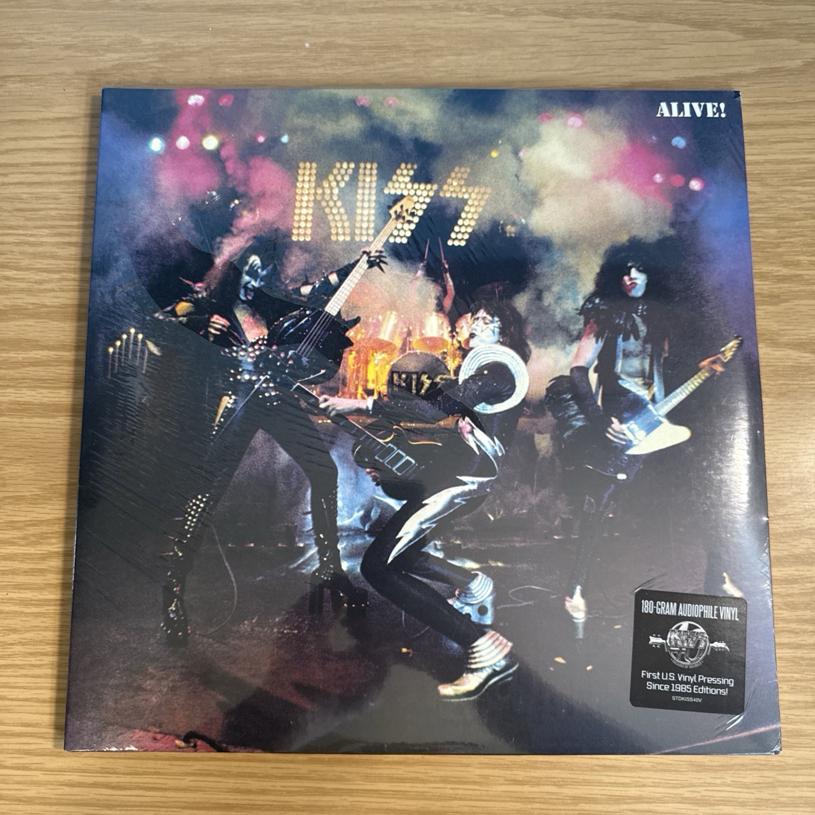 Kiss Alive LP (2014) NEW Shrink Wrap Tear 180g Audiophile