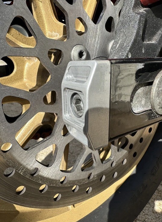 Dyna 1991-2005 axle Lopro adjuster blocks Stunt