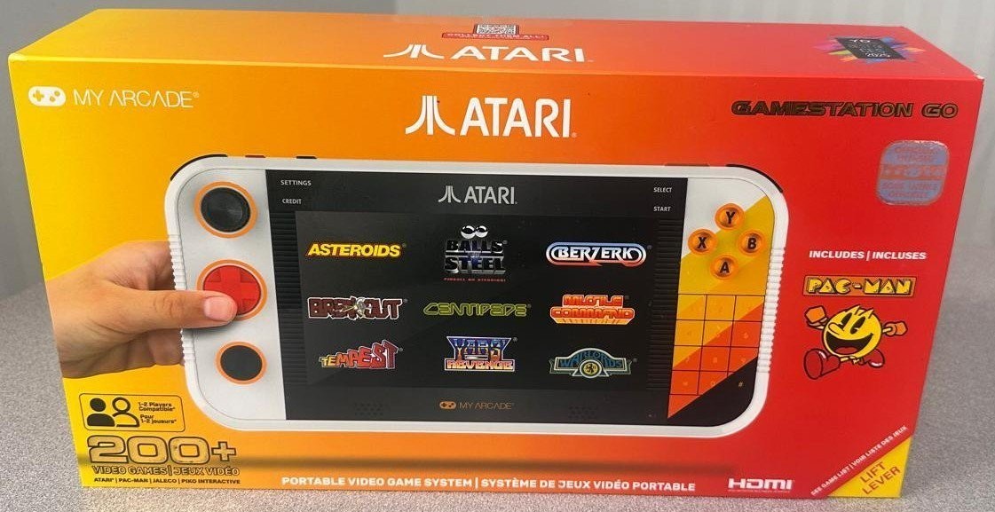 My Arcade Atari Gamestation Go Portable System ( 1 Year Warranty )