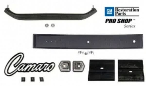 Dash Grab Bar Set with Hardware AMD Fits 1969 Chevrolet Camaro W-858