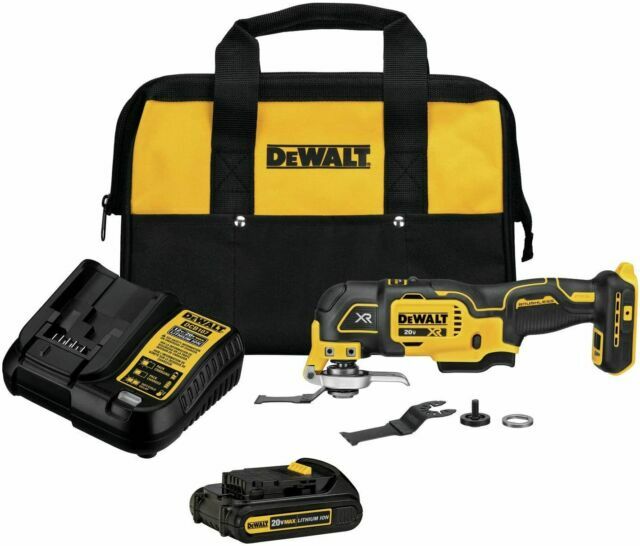 DEWALT DCS356C1 20V 3-Speed Cordless Oscillating Multi Tool Kit