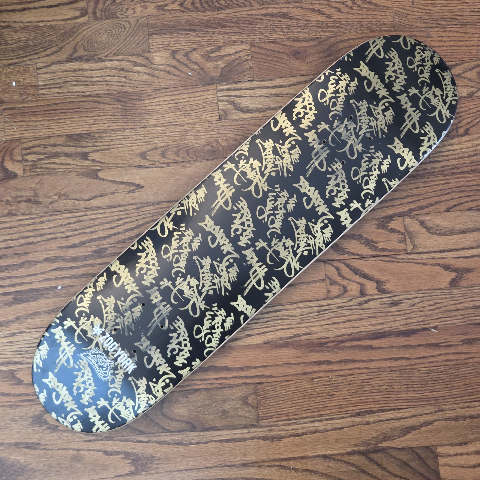 RARE 2008 Zoo York X Lordz Of Brooklyn Skateboard Deck Graffiti Tag Limited /500